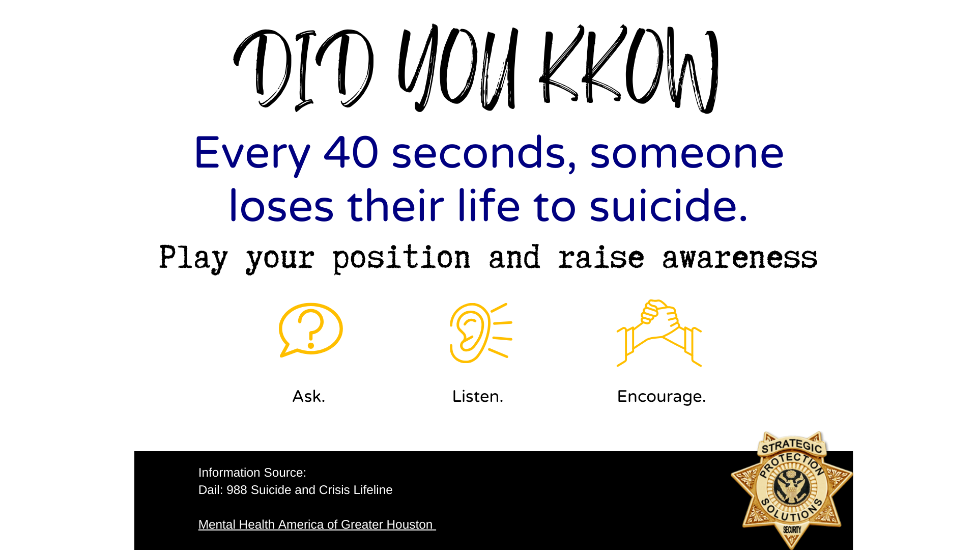 Suicide Prevention